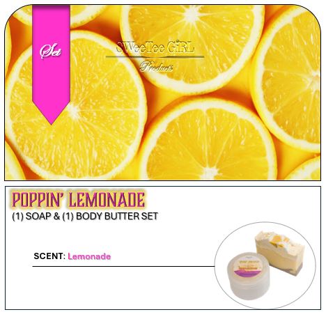 Poppin' Lemonade Bar and Body Butter Set