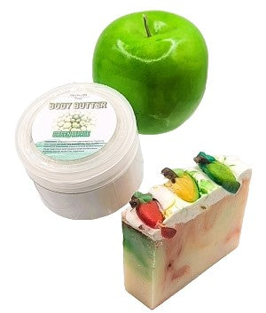 Green Apple Bar and Body Butter Set