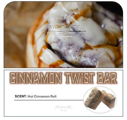 Cinnamon Twist Bar - One (1) Quantity