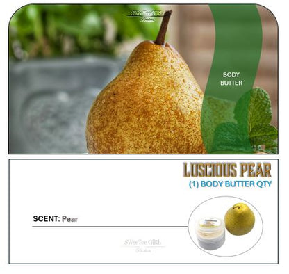 Luscious Pear Body Butter - 4 oz.