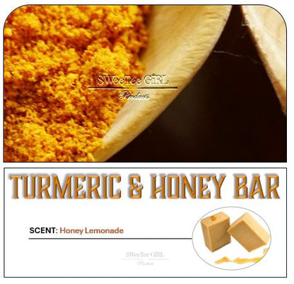 Turmeric and Honey Herbal Bar - One (1) Quantity