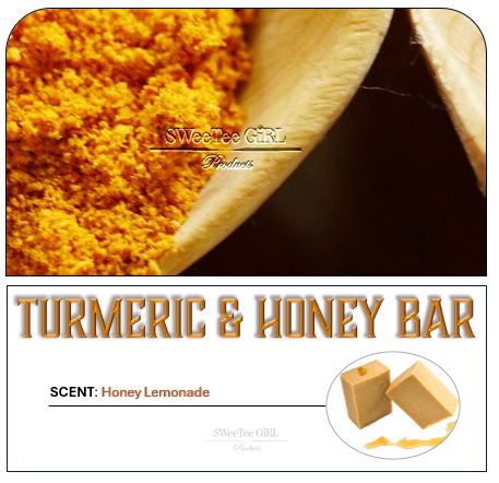 Turmeric and Honey Herbal Bar - One (1) Quantity